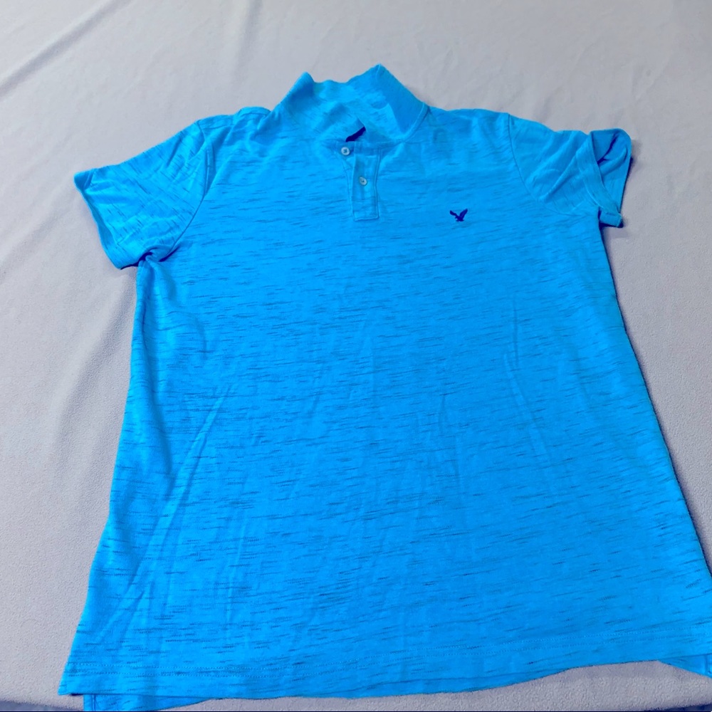 American Eagle Baby Turquoise Polo.